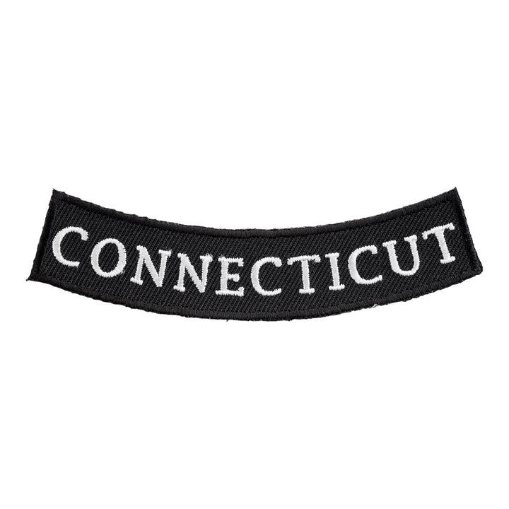 Connecticut State Bottom Rocker Patch, Small Size — product image