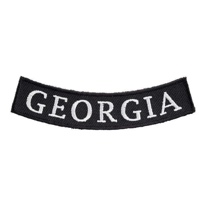 Georgia State Bottom Rocker Patch, Small Size — product image