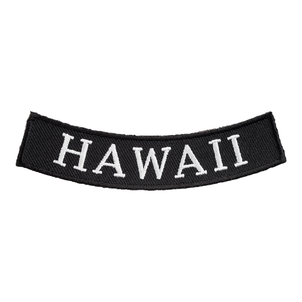 Hawaii State Bottom Rocker Patch, Small Size — product image
