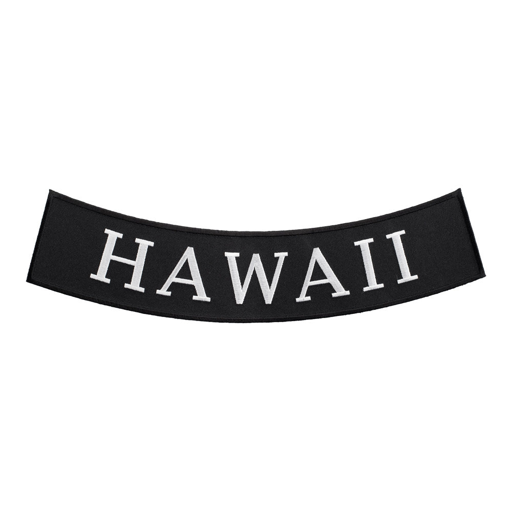 Hawaii State Bottom Rocker Patch, Large Size — product image