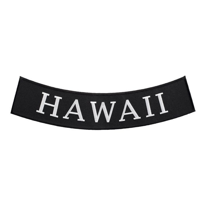 Hawaii State Bottom Rocker Patch, Large Size — product image