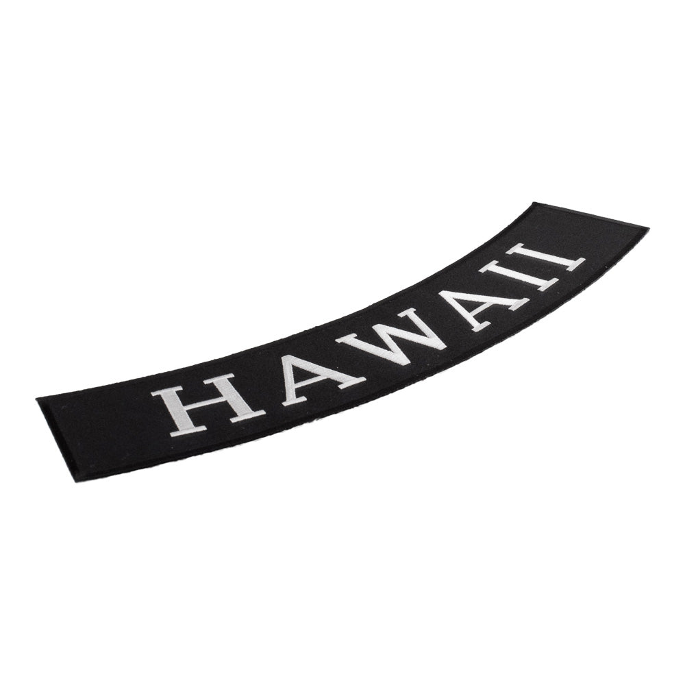 Hawaii State Bottom Rocker Patch, Large Size — detail view 1