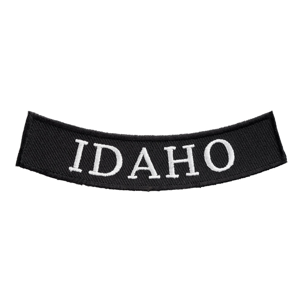 Idaho State Bottom Rocker Patch, Small Size — product image