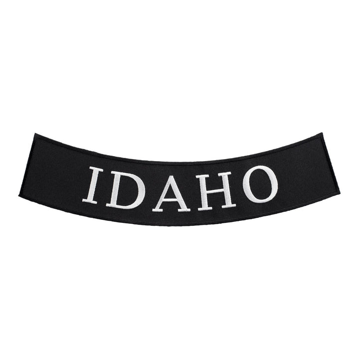Idaho State Bottom Rocker Patch, Large Size — product image