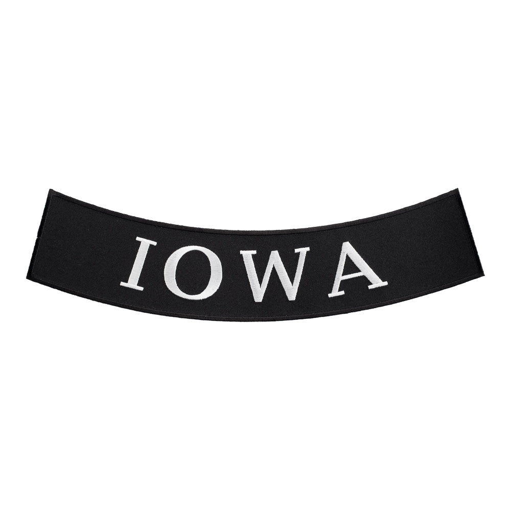 Iowa State Bottom Rocker Patch, Large Size — product image