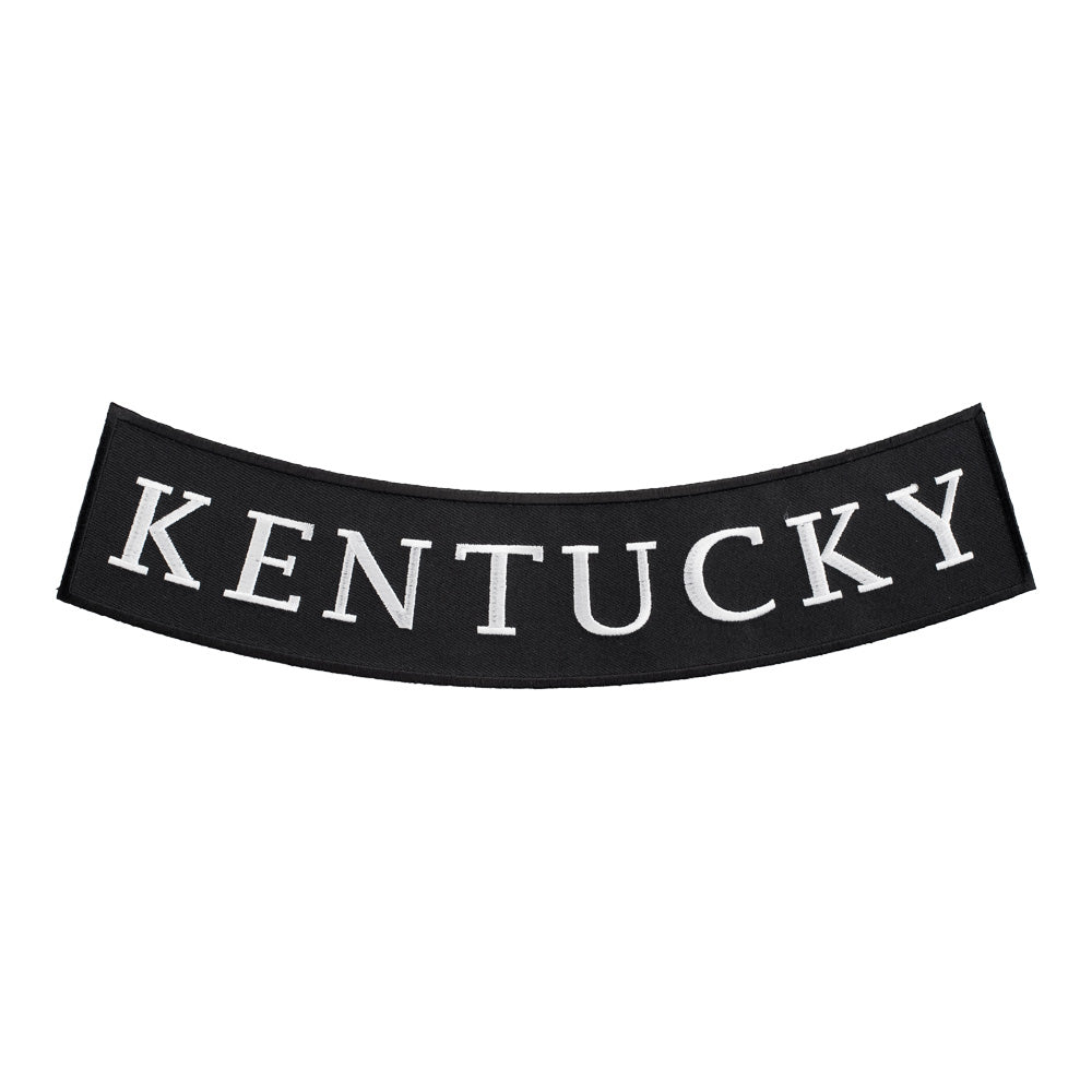 Kentucky State Bottom Rocker Patch, Large Size — product image