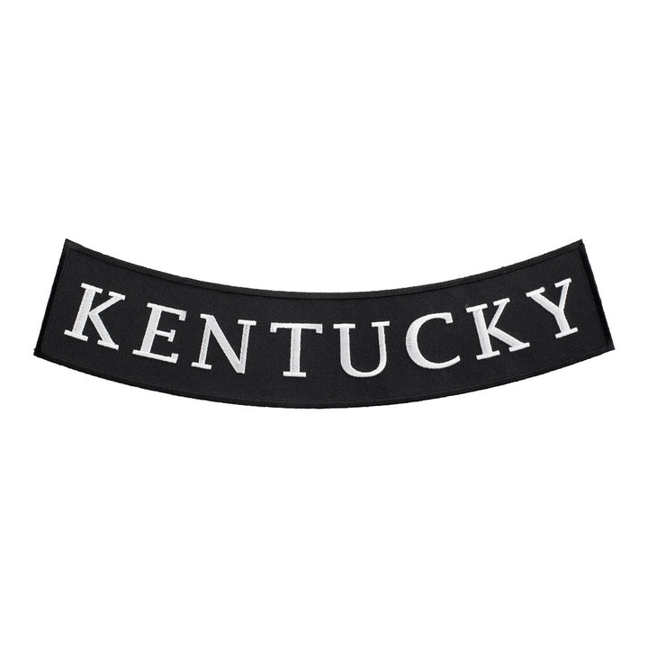 Kentucky State Bottom Rocker Patch, Large Size — product image