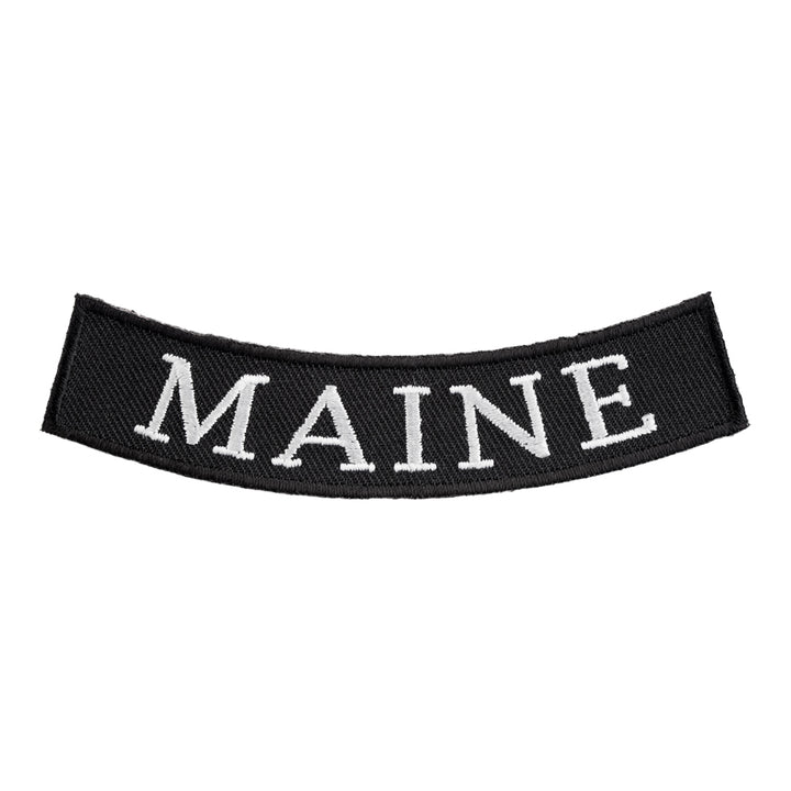 Maine State Bottom Rocker Patch, Small Size — product image