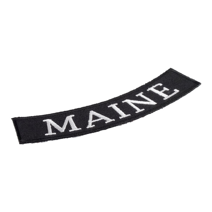 Maine State Bottom Rocker Patch, Small Size — detail view 2
