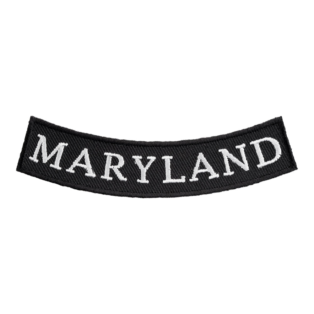 Maryland State Bottom Rocker Patch, Small Size — product image