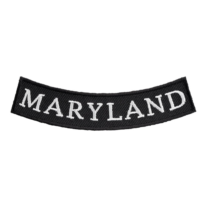 Maryland State Bottom Rocker Patch, Small Size — product image