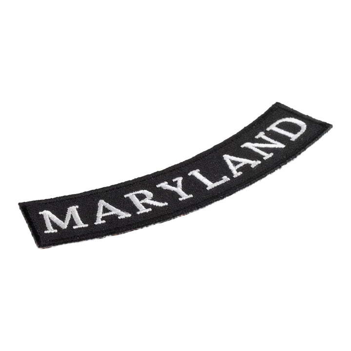 Maryland State Bottom Rocker Patch, Small Size — detail view 1