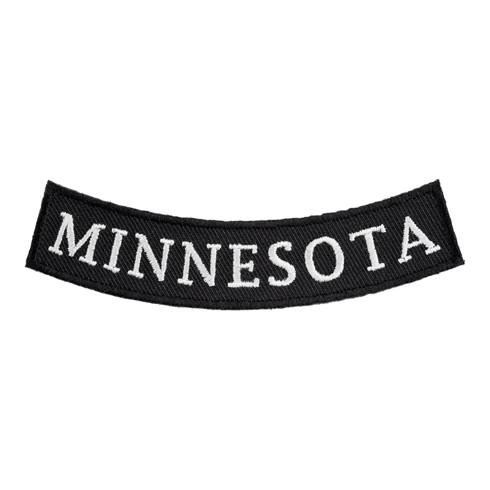 Minnesota State Bottom Rocker Patch, Small Size — product image