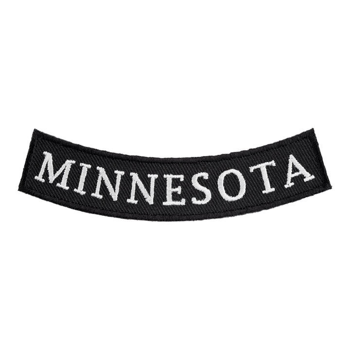 Minnesota State Bottom Rocker Patch, Small Size — product image