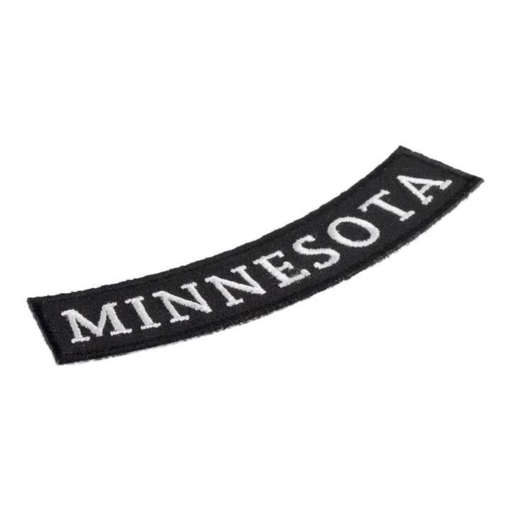 Minnesota State Bottom Rocker Patch, Small Size — detail view 1