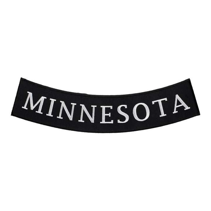 Minnesota State Bottom Rocker Patch, Large Size — product image