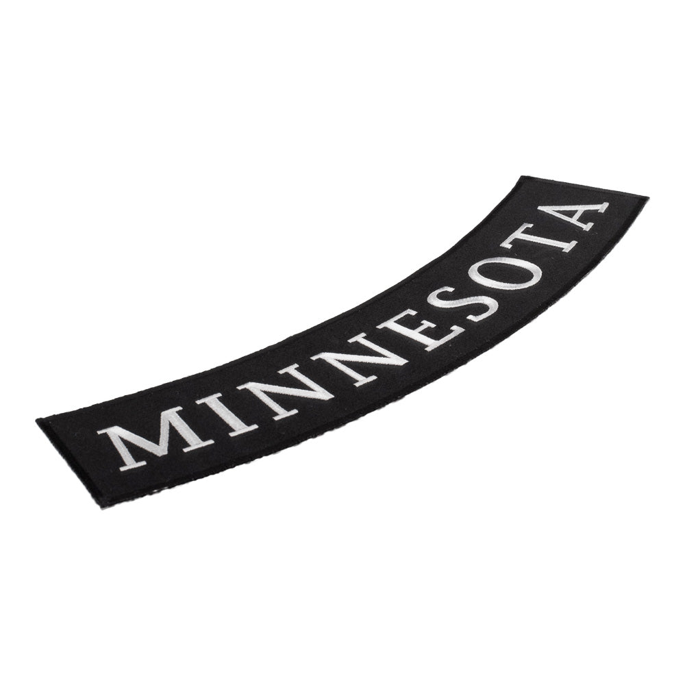 Minnesota State Bottom Rocker Patch, Large Size — detail view 1