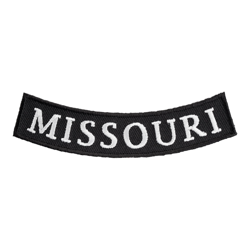 Missouri State Bottom Rocker Patch, Small Size — product image