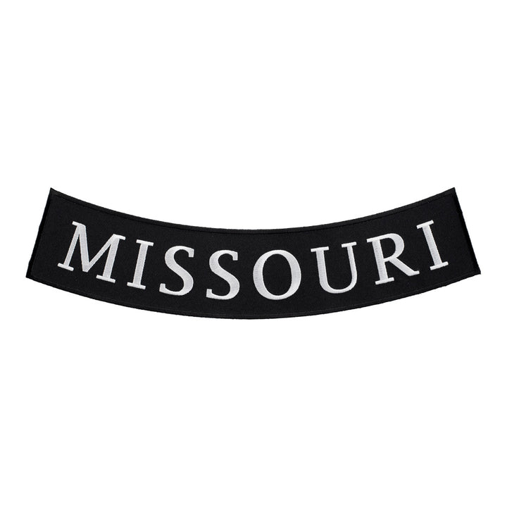 Missouri State Bottom Rocker Patch, Large Size — product image