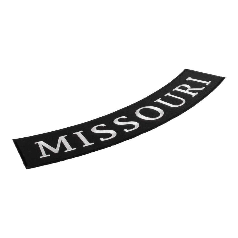 Missouri State Bottom Rocker Patch, Large Size — detail view 1