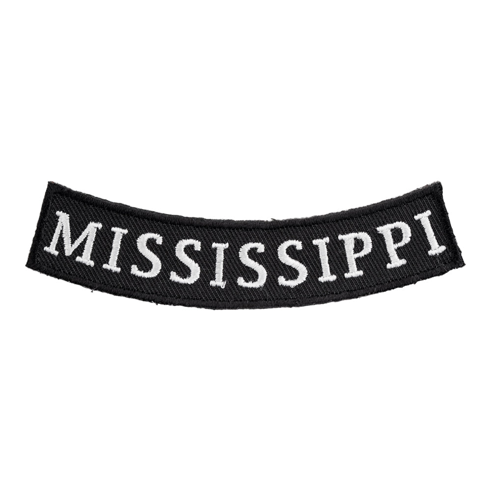 Mississippi State Bottom Rocker Patch, Small Size — product image