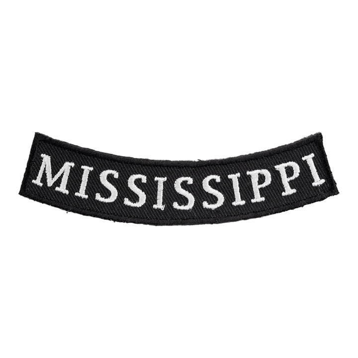 Mississippi State Bottom Rocker Patch, Small Size — product image