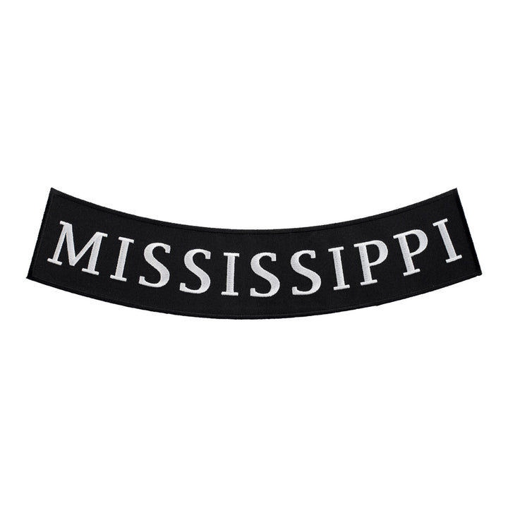 Mississippi State Bottom Rocker Patch, Large Size — product image
