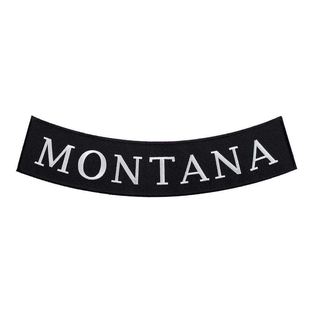 Montana State Bottom Rocker Patch, Large Size — product image