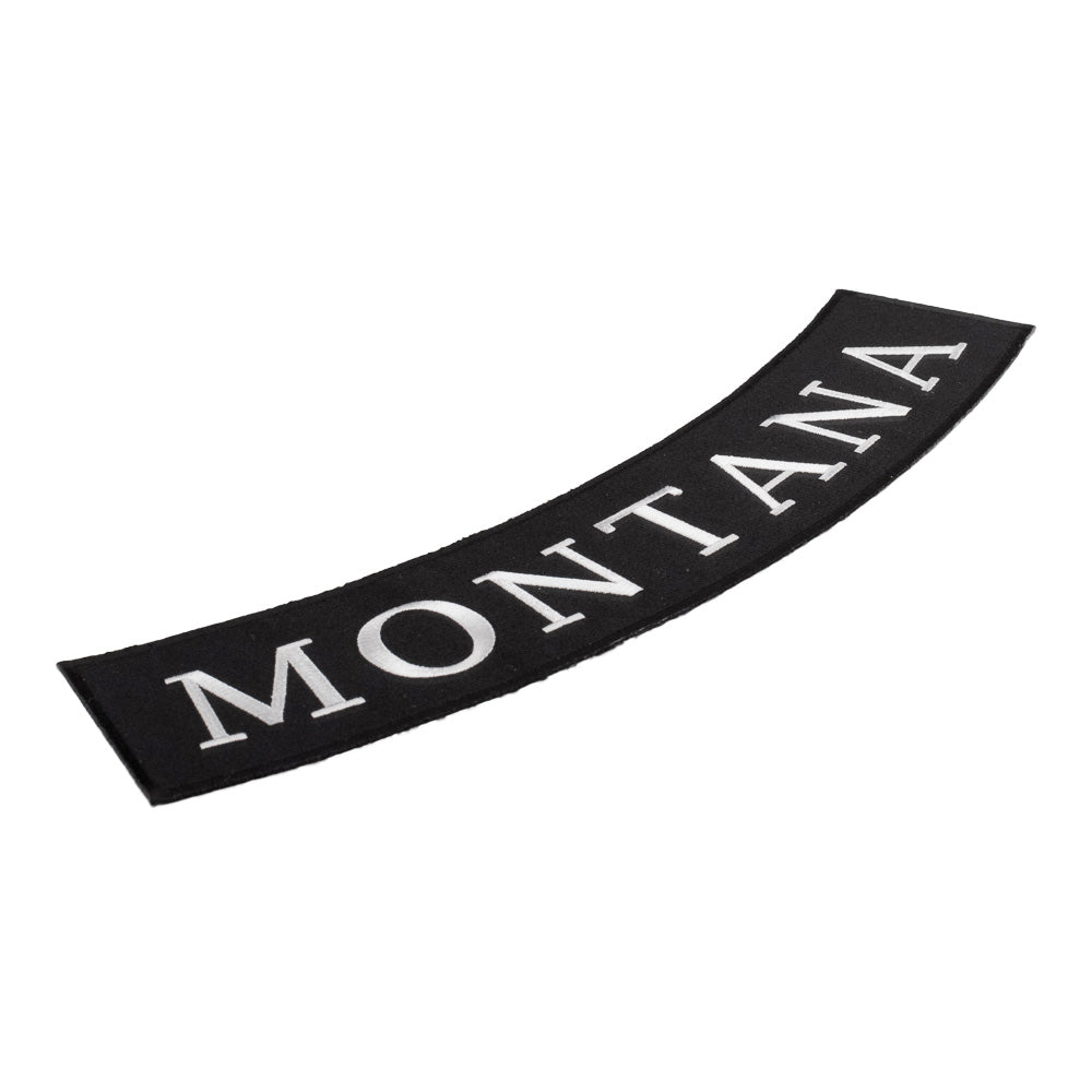 Montana State Bottom Rocker Patch, Large Size — detail view 2