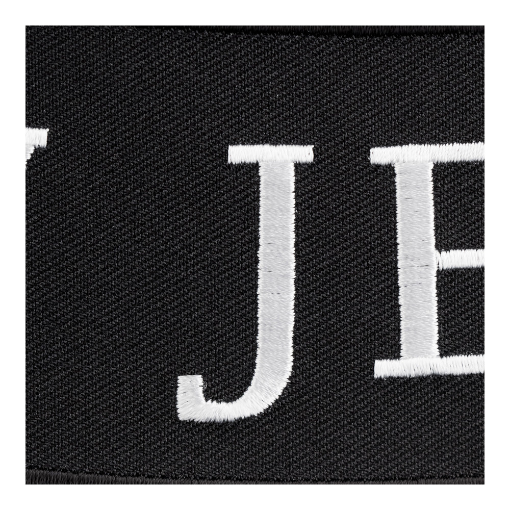 New Jersey State Bottom Rocker Patch, Large Size — detail view 1