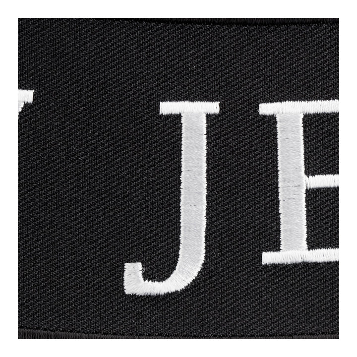 New Jersey State Bottom Rocker Patch, Large Size — detail view 1