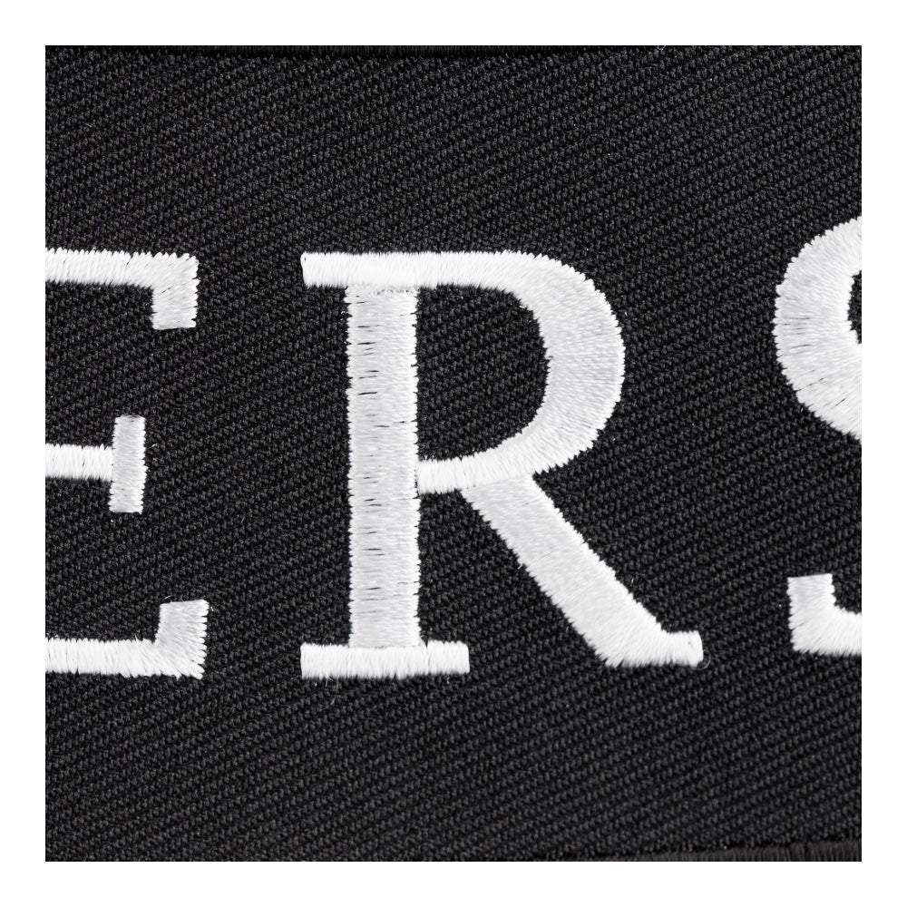 New Jersey State Bottom Rocker Patch, Large Size — detail view 2