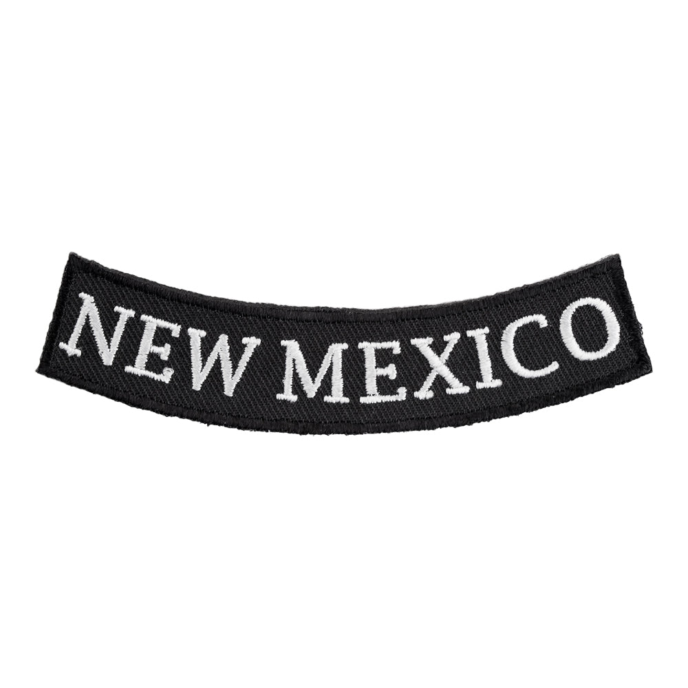New Mexico State Bottom Rocker Patch, Small Size — product image