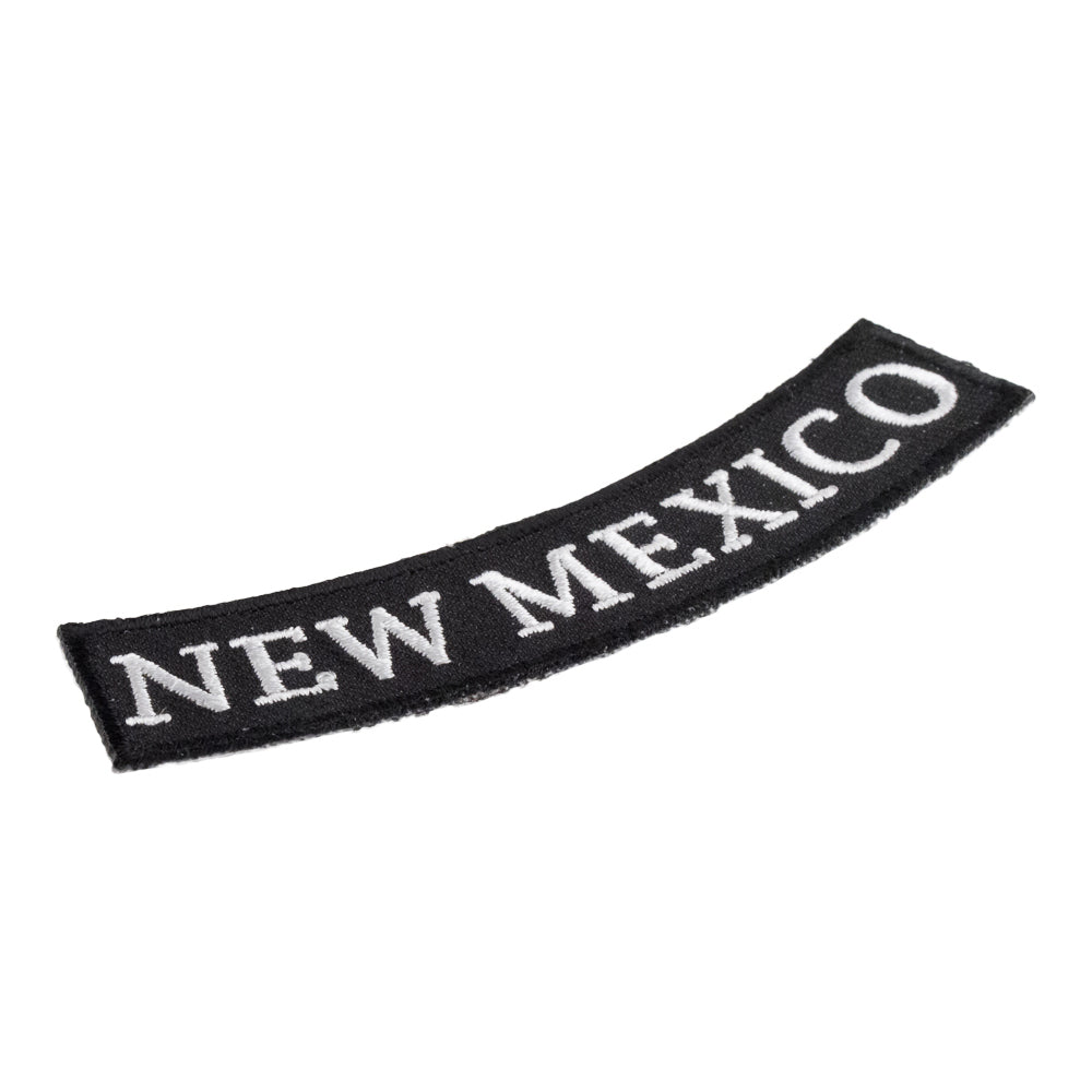 New Mexico State Bottom Rocker Patch, Small Size — detail view 1