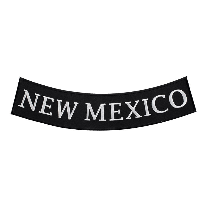 New Mexico State Bottom Rocker Patch, Large Size — product image