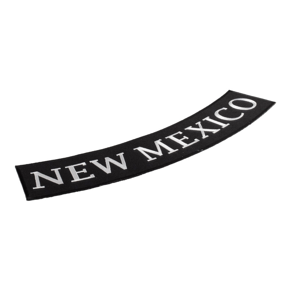 New Mexico State Bottom Rocker Patch, Large Size — detail view 1