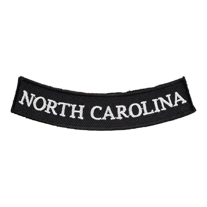 North Carolina State Bottom Rocker Patch, Small Size — product image