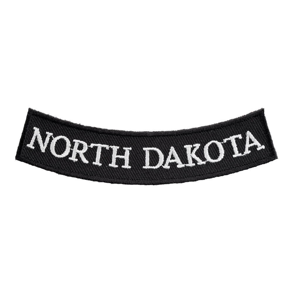 North Dakota State Bottom Rocker Patch, Small Size — product image