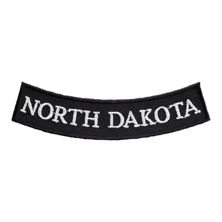 North Dakota State Bottom Rocker Patch, Small Size — product image