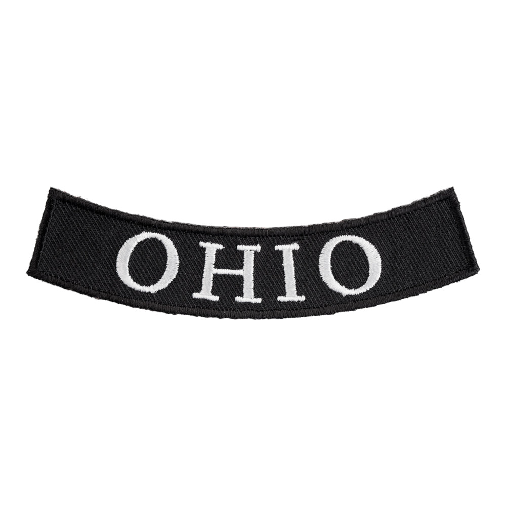 Ohio State Bottom Rocker Patch, Small Size — product image