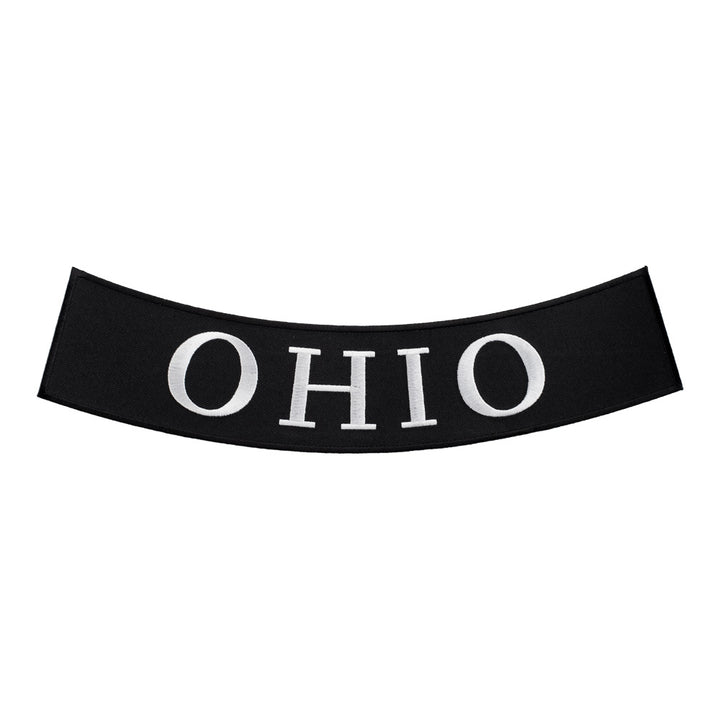 Ohio State Bottom Rocker Patch, Large Size — product image