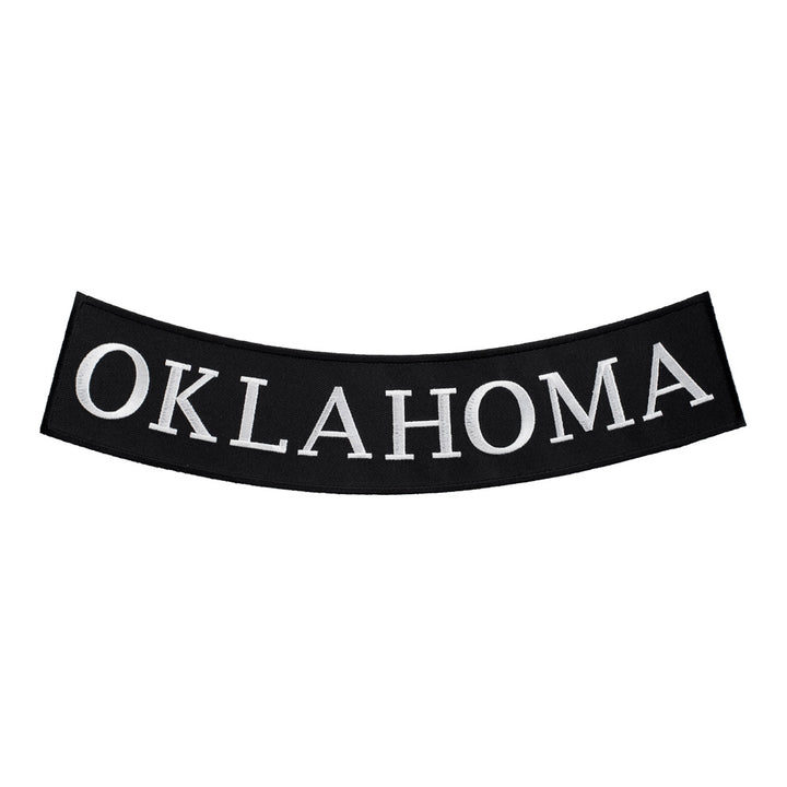 Oklahoma State Bottom Rocker Patch, Large Size — product image