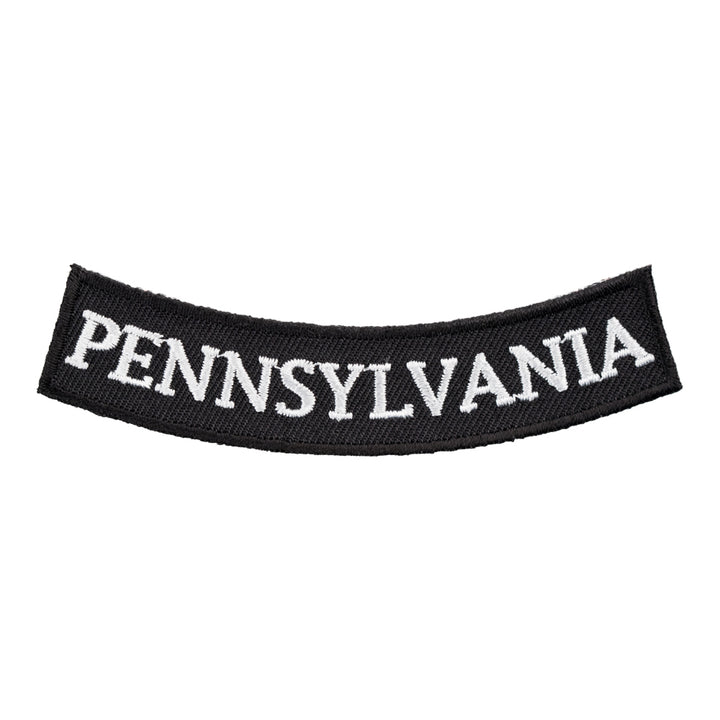 Pennsylvania State Bottom Rocker Patch, Small Size — product image