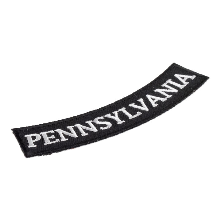 Pennsylvania State Bottom Rocker Patch, Small Size — detail view 2