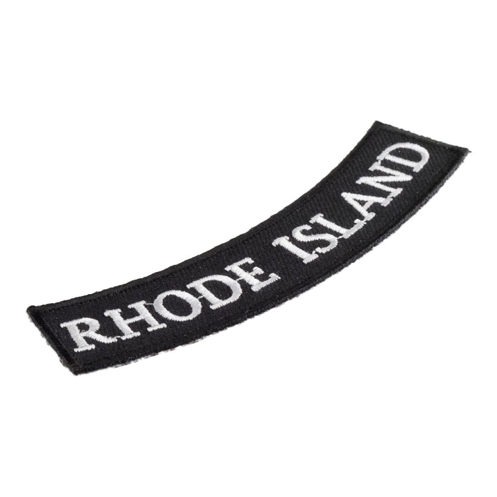 Rhode Island State Bottom Rocker Patch, Small Size — detail view 2