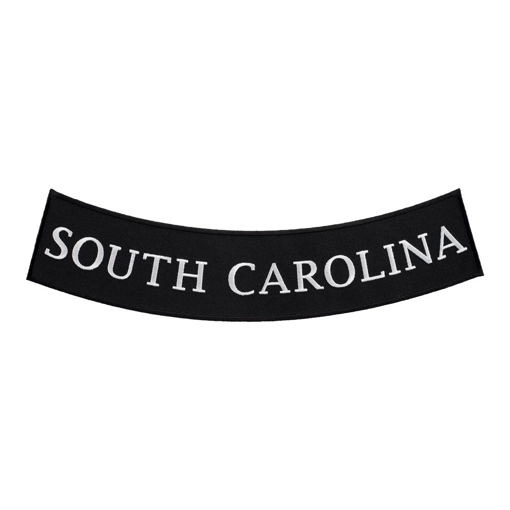 South Carolina State Bottom Rocker Patch, Large Size — product image