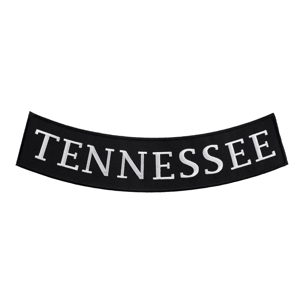 Tennessee State Bottom Rocker Patch, Large Size — product image