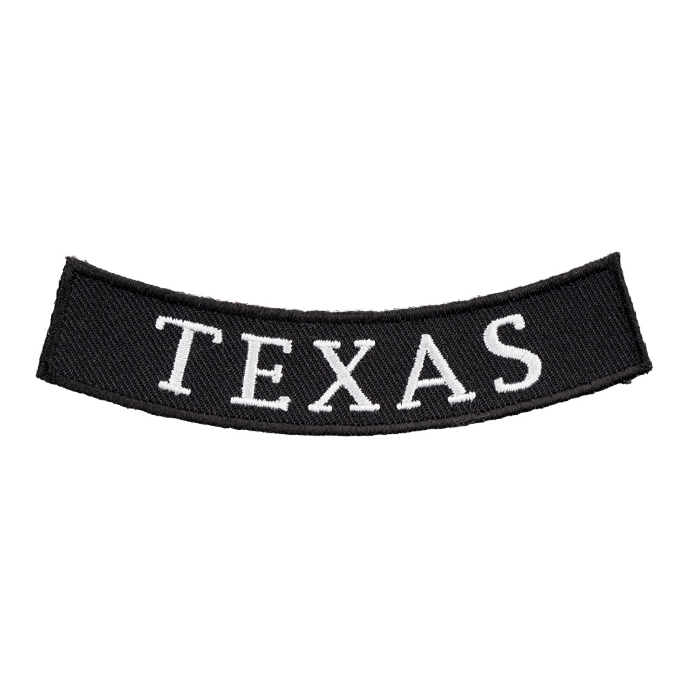 Texas State Bottom Rocker Patch, Small Size — product image