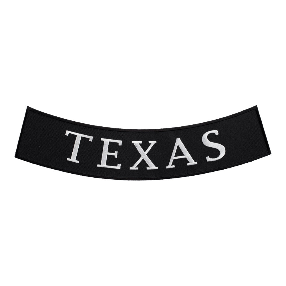 Texas State Bottom Rocker Patch, Large Size — product image