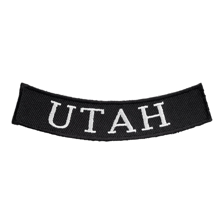 Utah State Bottom Rocker Patch, Small Size — product image